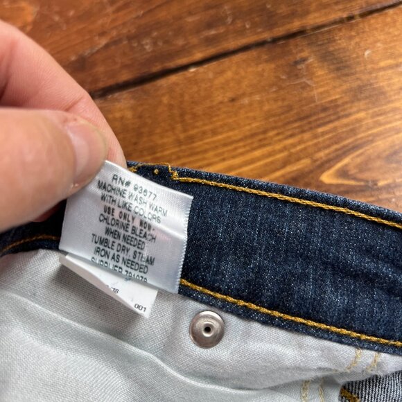 Foundry Flex Denim Jeans Men's Big & Tall Size 50x30 Dark Wash Blue S9407 - Picture 5 of 10